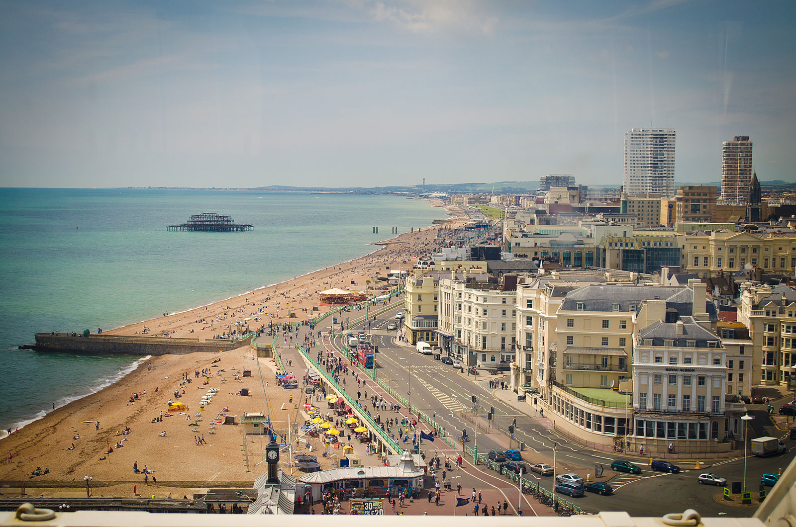 Delightful Drone shots catch tranquil Brighton and Hove first thing in the morning